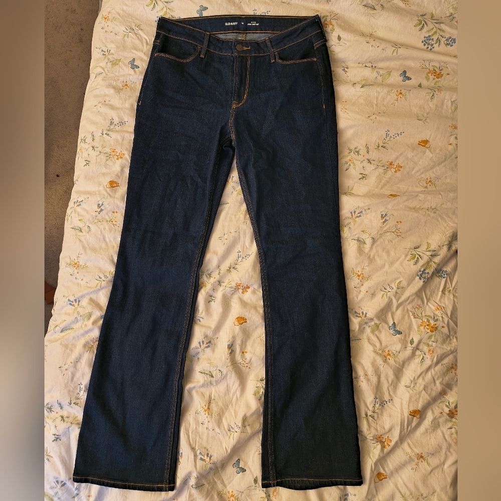 Old Navy Women's Dark Blue Jeans